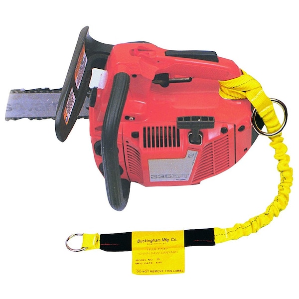 LANYARD-CHAINSAWSTRAP-1"X32"-W/RING 6.5" x3.1" x2.75"